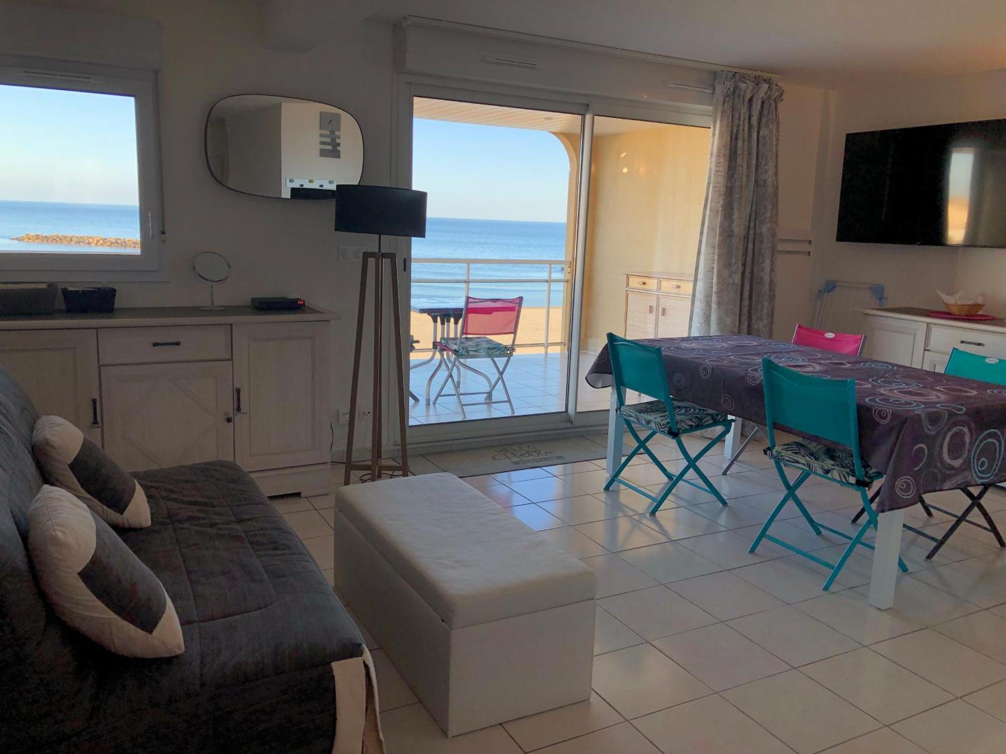 Appartement Front De Mer Valras-Plage Exterior photo